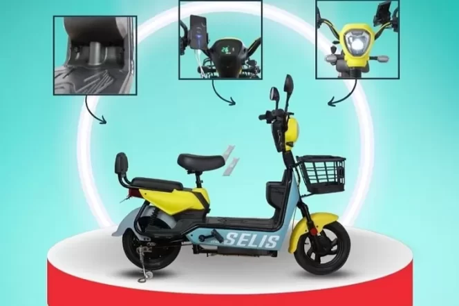 
 Sepeda Listrik Selis Kenari: Solusi Transportasi Ramah Lingkungan dan Praktis untuk Kegiatan Sehari-hari